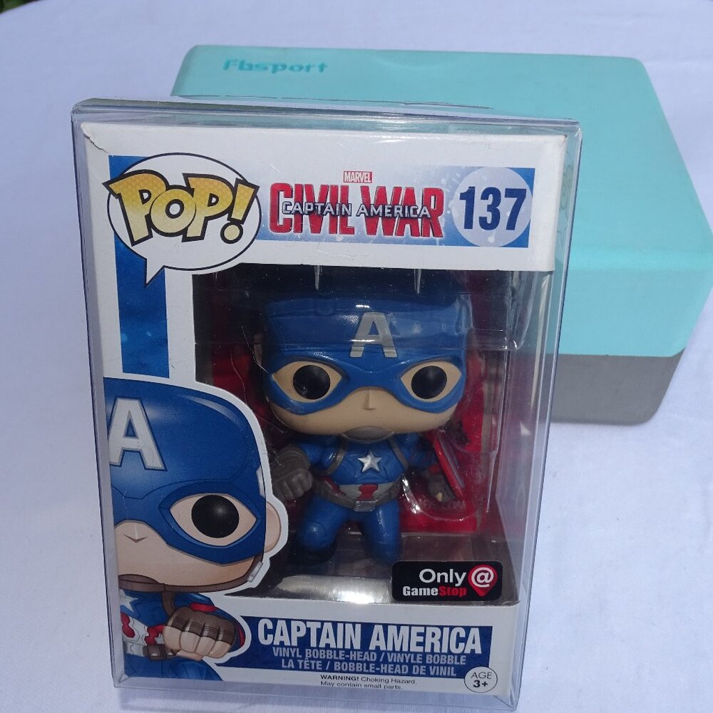 Civil War Captain America Funko Pop #137